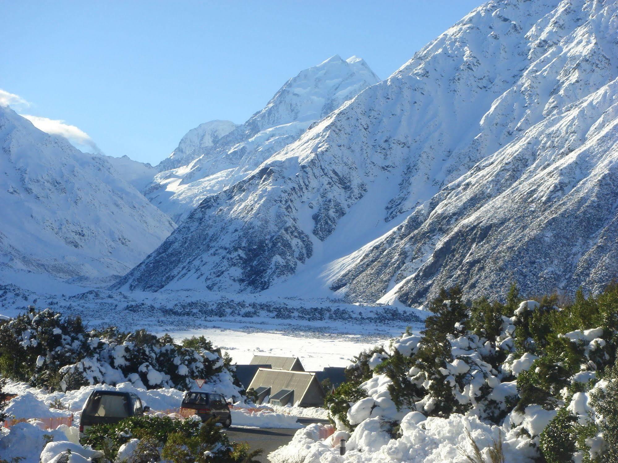 Aoraki Mount Cook Alpine Lodge Ngoại thất bức ảnh